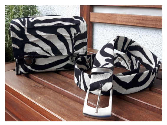Zebra Mini Tasche