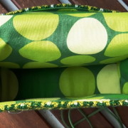 Mini bag Retro grün innen
